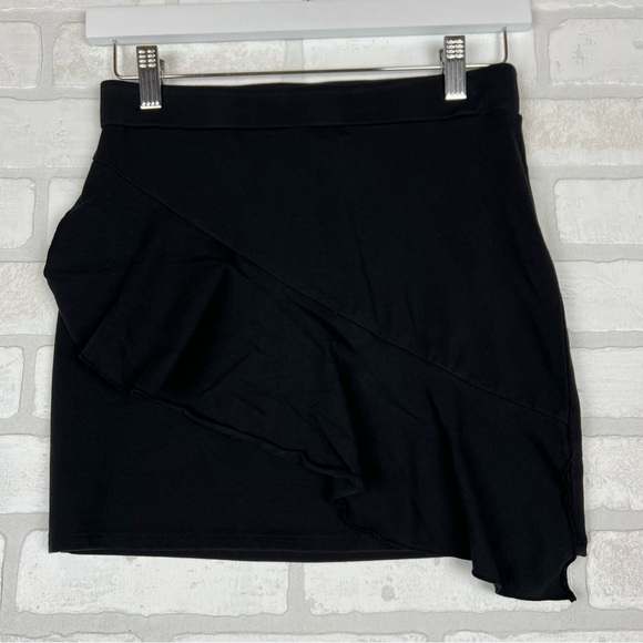 Forever 21 Ponte Womens High Rise Flared Skirt-Juniors, Size Small - Picture 4 of 8